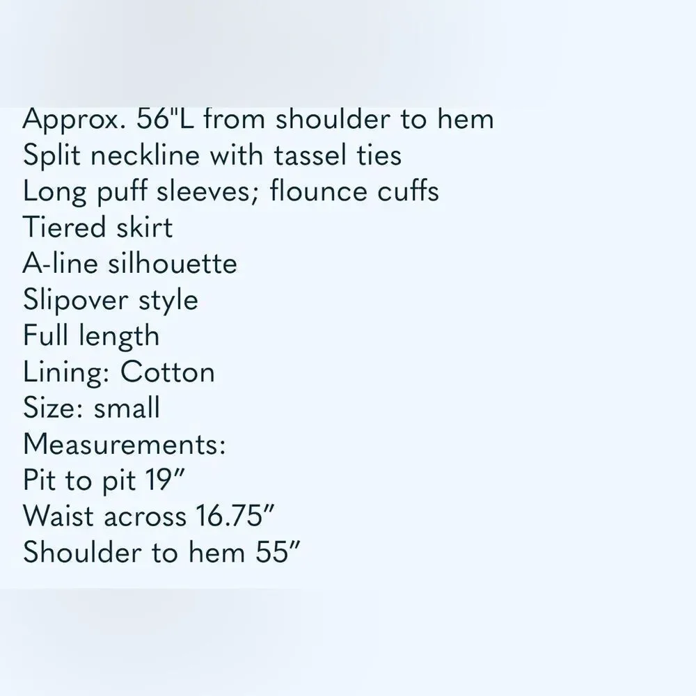 Farm Rio Pineapple maxi dress Size Small